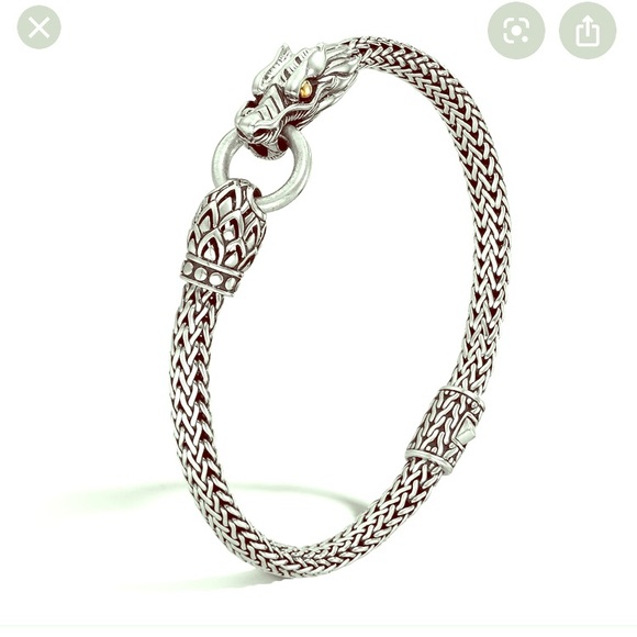 John Hardy Jewelry - John Hardy 18k Gold & Silver Dragon Bracelet NWOT